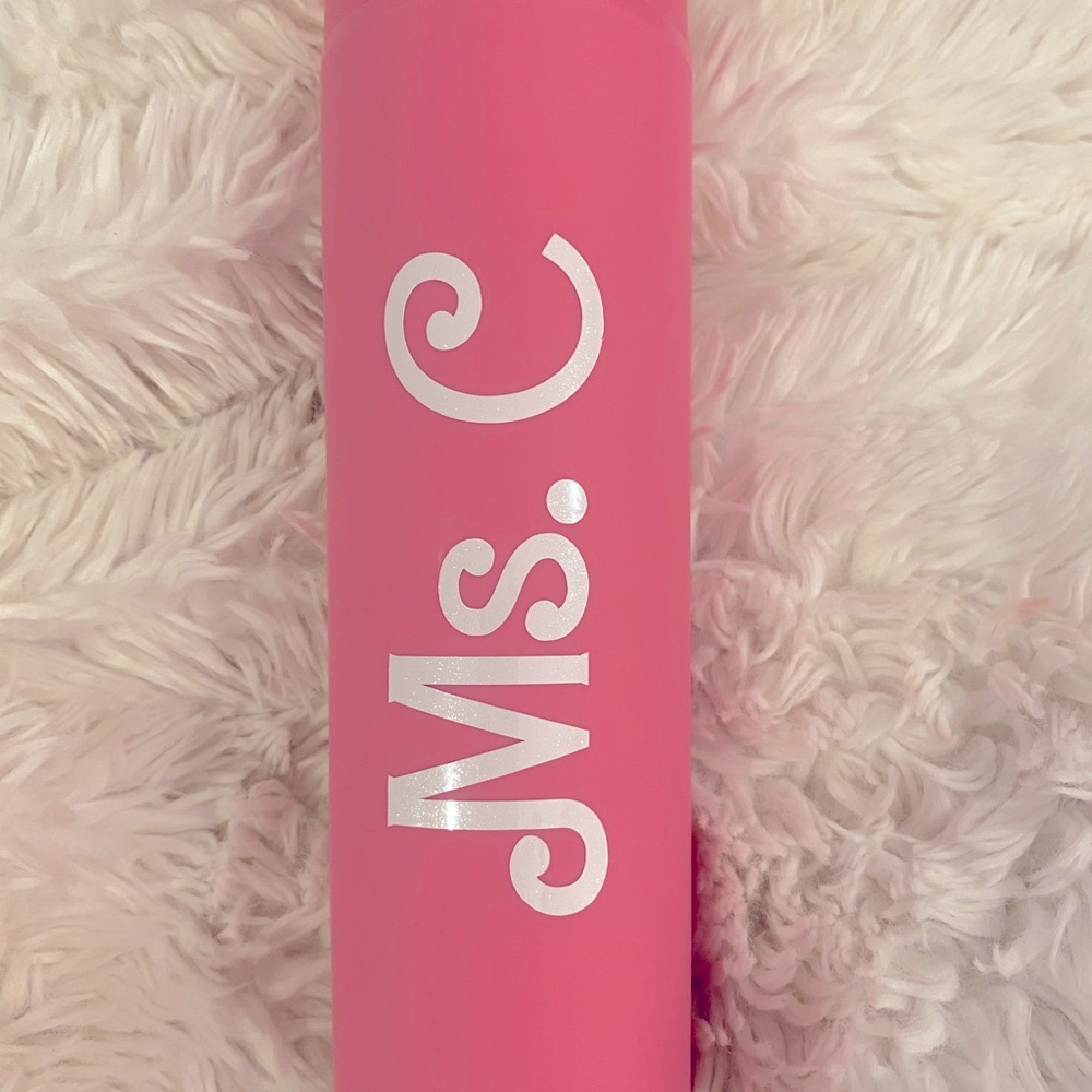 Custom Barbie Pink Skinny Tumbler for @scoonrod